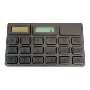 Scholastic Chocolate Bar Shaped Calculator Solar Powered‎ (5093465)